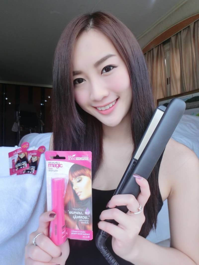 คอนเฟิร์ม "Biowoman Magic Hair Serum" เซรั่มบำรุงผมสูตรเข้มข้น สารสกัดธรรมชาติจากเมล็ดองุ่น หยดเดียว..ผมหอมนุ่มสลวย สัมผัสตั้งแต่ครั้งแรกที่ใช้ I By biowoman