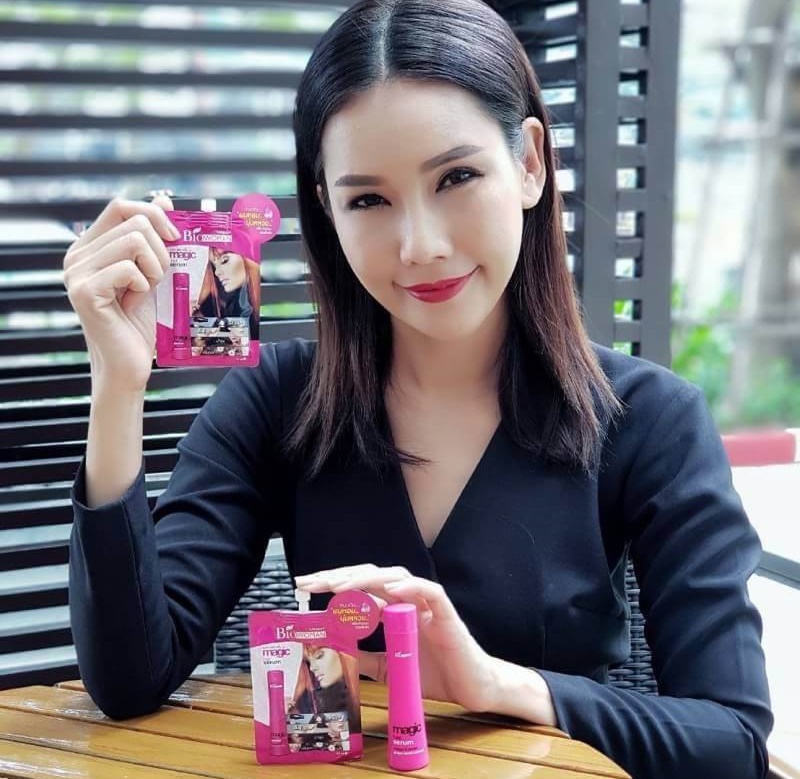 คอนเฟิร์ม "Biowoman Magic Hair Serum" เซรั่มบำรุงผมสูตรเข้มข้น สารสกัดธรรมชาติจากเมล็ดองุ่น หยดเดียว..ผมหอมนุ่มสลวย สัมผัสตั้งแต่ครั้งแรกที่ใช้ I By biowoman