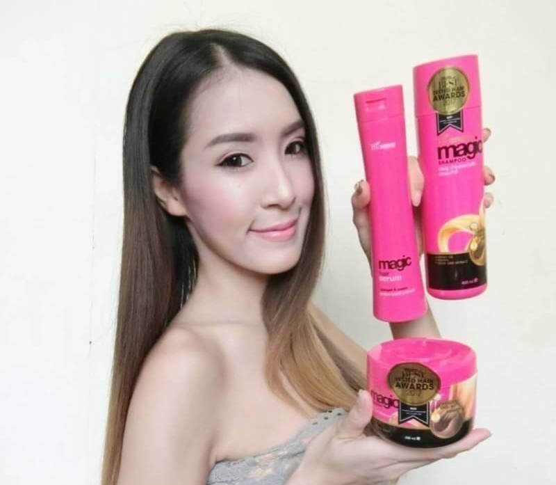 คอนเฟิร์ม Biowoman Magic series  "ผมสวยไม่กลัวเสีย ไม่ชี้ฟู หนีบ ไดร์ ม้วน มาเลยไม่กลัวเสีย ผมยังเงางามตลอดเวลา"