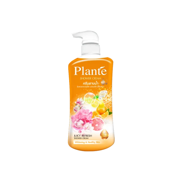 ครีมอาบน้ำ แพลนเต้ จูสซี่ รีเฟรช ชาวเวอร์ครีม 500 ml.
