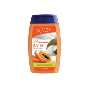 คูล เกลืออาบน้ำขัดผิว 450 มล. (มะละกอ&แครอท)