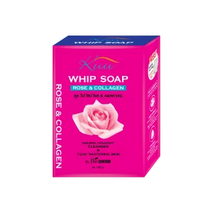 คูล วิป โซป 100 กรัม โรส & คอลลาเจน