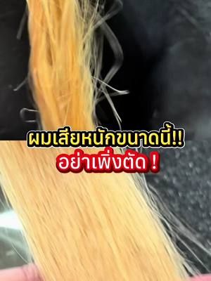 อย่าพึ่งตัดผมถ้าผมเสียลองหมักผมด้วย ##ทรีทเม้นท์ไข่แดง##หมักผม##กู้ผมเสีย##haircair##ทรีทเม้นท์บํารุงผม