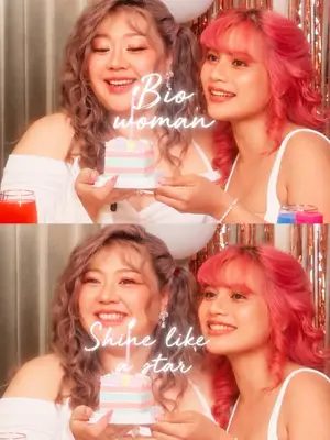 MAGIC MOMENT PARTY! 🎉✨ ของขวัญที่ดีที่สุดคือ... "การมีผมสวย และเพื่อนที่รู้ใจ" 💖 . เพราะความสุขคือการได้อยู่กับ Bestie ที่มองตาก็รับรู้ถึงพลังของความสุข! 🎀❤️ ปาร์ตี้สุดเหวี่ยง แต่หน้าต้องเป๊ะ สีผมต้องป๊อปแบบไม่มีดรอป! เรื่องสีผม ยังไงก็ต้อง Biowoman 🤩 ตัวช่วยรังสรรค์เสกผมให้ "Shine like a star, Care like a pro"! 📸  . 🎂 Celebrating our big day with from Biowoman Magic. ✅ แชร์โมเมนต์ดี ๆ ทุกเรื่องสีผม กับไบโอวูเมนส์เมจิคได้แล้ววันนี้! . . #Biowoman #ไบโอวูเมนส์ #ไบโอเมจิค #HairCare #glasshair